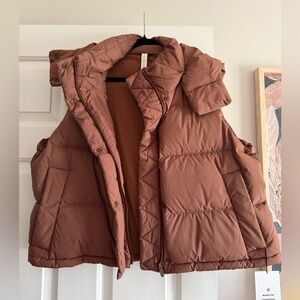 lululemon Wunder Puff Cropped Vest